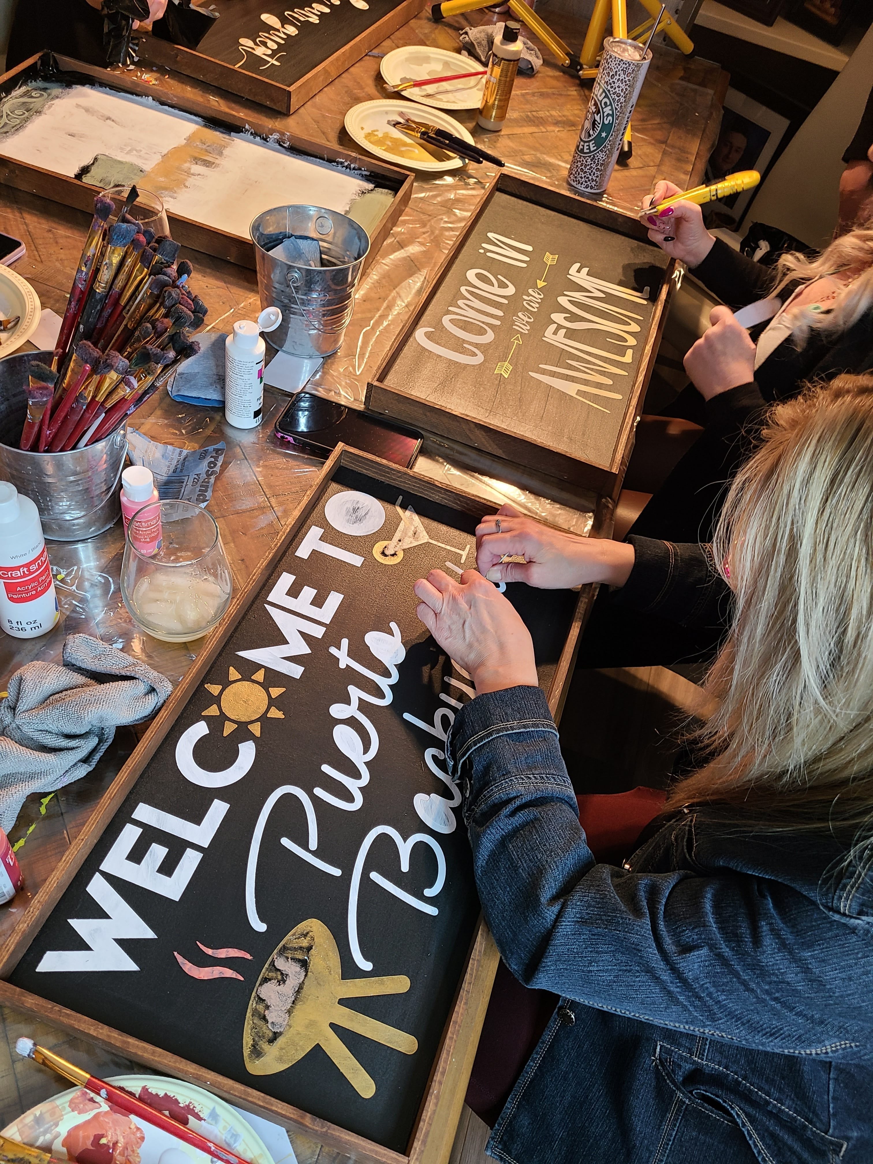 Jan 17th @ 2pm Sign Painting Workshop, Central Social Hall St Albert