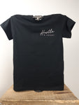 Hustle & Heart Black T-shirt